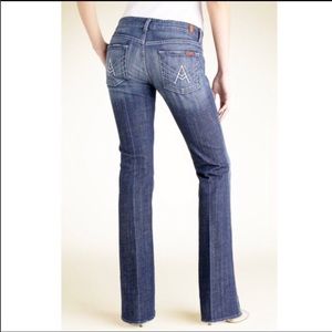 7 For All Mankind “A” Pocket Flare Jeans Size 31